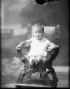 Ripresa in studio. Ritratto di un bambino