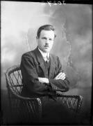 Ripresa in studio. Ritratto di un uomo