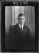 Ripresa in studio. Ritratto di un uomo