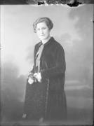 Ripresa in studio. Ritratto di una donna