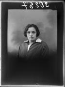 Ripresa in studio. Ritratto di una donna