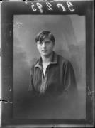 Ripresa in studio. Ritratto di una donna