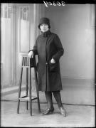 Ripresa in studio. Ritratto di una donna