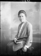 Ripresa in studio. Ritratto di una donna