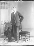 Ripresa in studio. Ritratto di un uomo