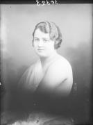 Ripresa in studio. Ritratto di una donna