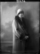 Ripresa in studio. Ritratto di una donna