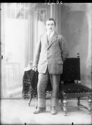 Ripresa in studio. Ritratto di un uomo