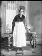 Ripresa in studio. Ritratto di una donna