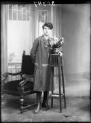 Ripresa in studio. Ritratto di una donna