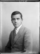 Ripresa in studio. Ritratto di un uomo