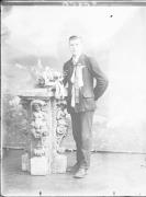 Ripresa in studio. Ritratto di un uomo