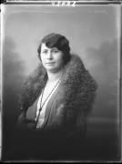 Ripresa in studio. Ritratto di una donna