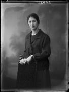 Ripresa in studio. Ritratto di una donna