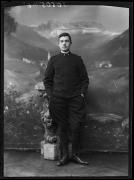 Ripresa in studio. Ritratto di un uomo