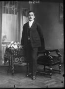 Ripresa in studio. Ritratto di un uomo