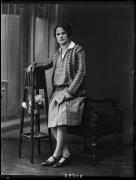 Ripresa in studio. Ritratto di una donna