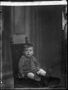 Ripresa in studio. Ritratto di un bimbo