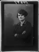 Ripresa in studio. Ritratto di una donna