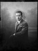 Ripresa in studio. Ritratto di un uomo