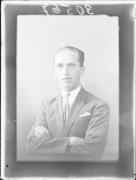 Ripresa in studio. Ritratto di un uomo