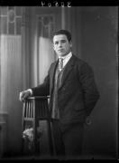 Ripresa in studio. Ritratto di un uomo