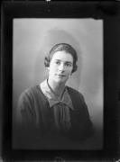 Ripresa in studio. Ritratto di una donna