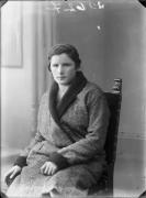 Ripresa in studio. Ritratto di una donna