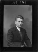 Ripresa in studio. Ritratto di un uomo