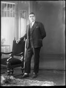 Ripresa in studio. Ritratto di un uomo