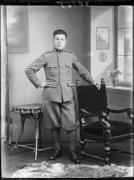 Ripresa in studio. Ritratto di un uomo