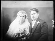 Ripresa in studio. Ritratto di gruppo di una donna e un uomo