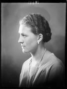 Ripresa in studio. Ritratto di una donna