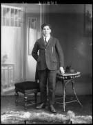 Ripresa in studio. Ritratto di un uomo