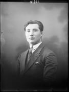 Ripresa in studio. Ritratto di un uomo