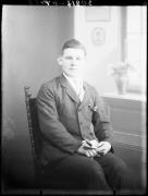 Ripresa in studio. Ritratto di un uomo