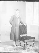 Ripresa in studio. Ritratto di una donna