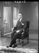 Ripresa in studio. Ritratto di un uomo