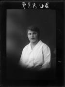 Ripresa in studio. Ritratto di una donna