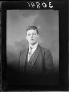 Ripresa in studio. Ritratto di un uomo