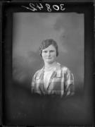 Ripresa in studio. Ritratto di una donna