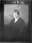 Ripresa in studio. Ritratto di una donna