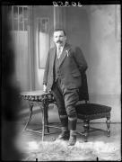 Ripresa in studio. Ritratto di un uomo