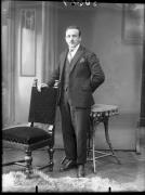 Ripresa in studio. Ritratto di un uomo