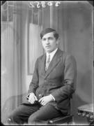 Ripresa in studio. Ritratto di un uomo