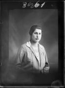 Ripresa in studio. Ritratto di una donna