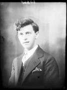 Ripresa in studio. Ritratto di un uomo