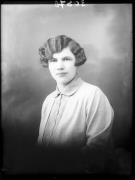 Ripresa in studio. Ritratto di una donna