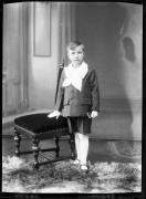 Ripresa in studio. Ritratto di un bambino