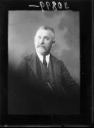 Ripresa in studio. Ritratto di un uomo